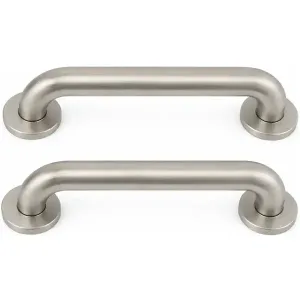 Agarradera De Acero 304 Cromada Para Baño Y Cocina