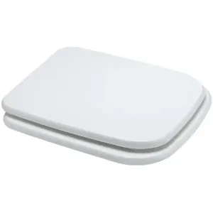 Asiento Inodoro Rectangular Laqueado Con Herraje Metal