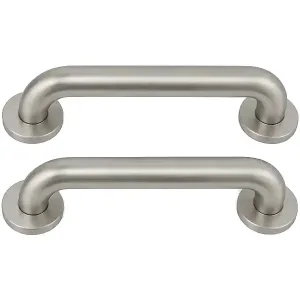 Barra Agarradera Acero 304 30 Cm Para Baño