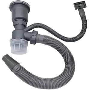 Válvula Sifón Botella y Sistema Anti Rebose Simple